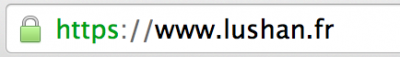Logo HTTPS Chrome
