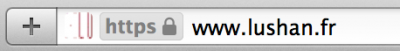 Logo HTTPS Safari